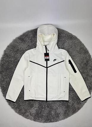 Кофта nike tech fleece (найк тек фліс), толстовка спортивна демісезонна, тепла, з довгим рукавом