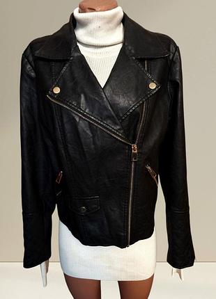 Новая женская куртка-косуха river island (размер l / uk 14 / eur 40)