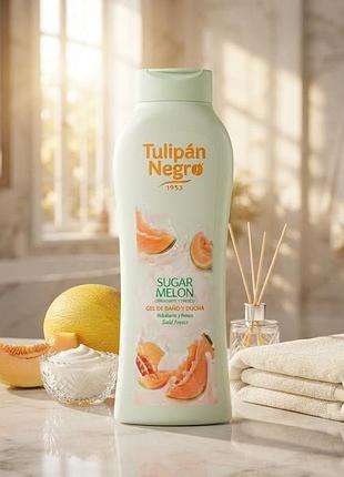 Гель для душу парфумований tulipan negro «цукрова диня» (650 мл)