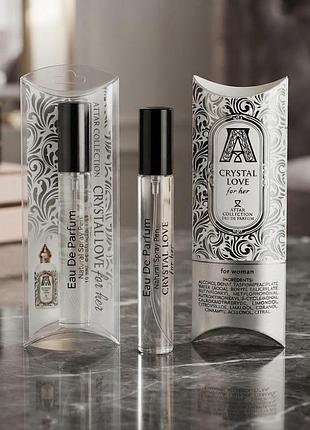 Парфумована вода жіноча attar collection crystal love for her - pen tube 10 ml