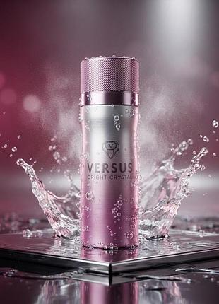 Парфюмированный дезодорант для тела женский fragrance world versus bright crystal 200мл