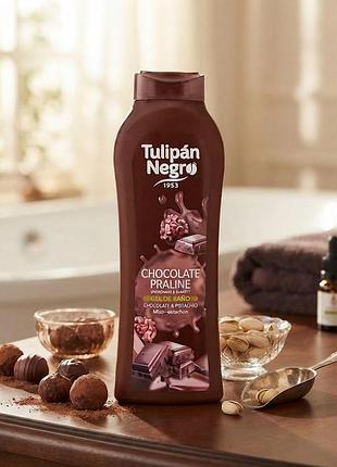 Гель для душа tulipan negro «шоколадное пралине» (650 мл) (650 мл)