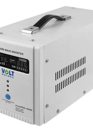 Источник бесперебойного питания ups volt polska sinus pro 800e 12/230v 500w/800w джб инвертор преобразователь света, для котла дом