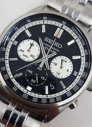 Мужские наручные часы seiko ssb429p1 cs sports, кварцевый хронограф