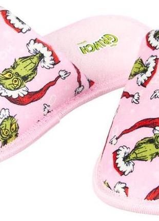 Хатні капці з антиковзною підошвою для дівчинки disney grinch bdo105464 34 рожевий