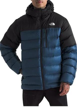 Пуховик the north face 700 kalix down hoodie, темно-синя, m