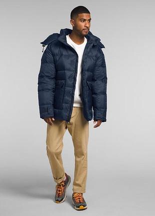 The north face parka 73 jacket - чоловіча зимова парка, синя, m