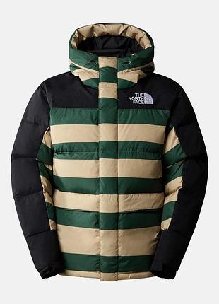 The north face himalayan down parka - мужская зимняя пуховая парка хаки, xl