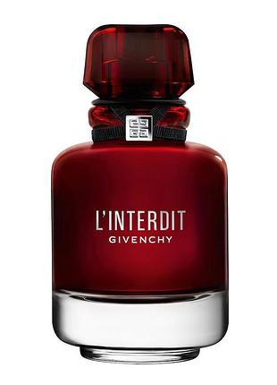 Парфюмированная вода givenchy l'interdit rouge 80 мл