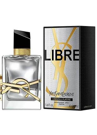 Парфуми жіночі yves saint laurent libre l'absolu platine 50 мл.