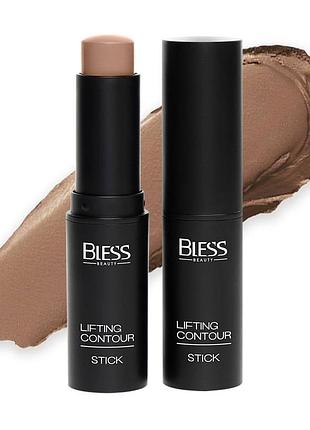 Контур для обличчя lifting contour [03 - medium shadow] від bless beauty (9 г)
