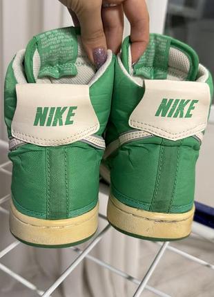 Кросівки nike зелені 3