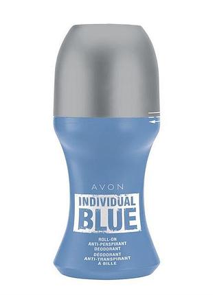 Дезодорант-антиперспирант с шариковым аппликатором individual blue (50 мл)