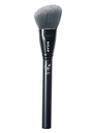 Кисть для румян avon – профессиональная кисть для макияжа, 16,5 см