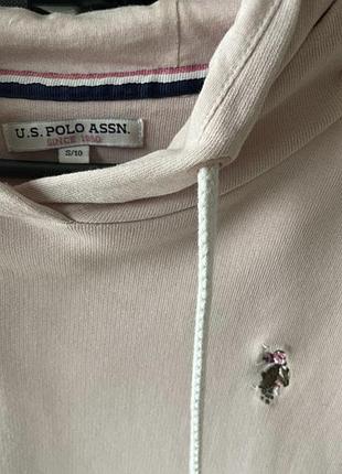Світло рожеве худі від polo assn