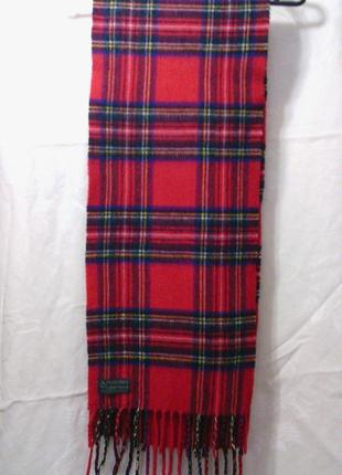 Отличный шерстяной теплый шарф "tweedmill" из 100% шерсти. woolmark -150 см4 фото
