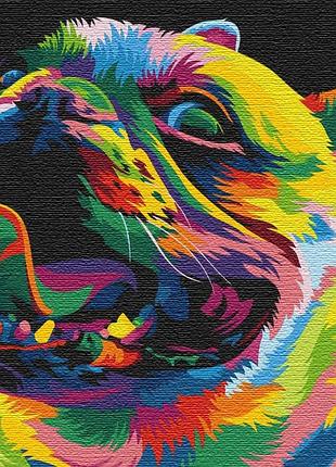 Картина за номерами "brushme" /bs51463/ "веселкова собака" 40*50см