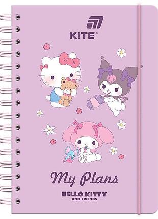 Ежедневник-планировщик школьный "kite" /hk26-438/ твердая обкл., hello kitty mix (1/10)