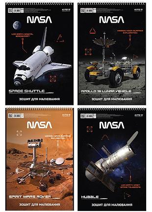 Альбом для малювання а4/30арк. "kite" /ns24-243/ спираль, уф лак, nasa (12/96)