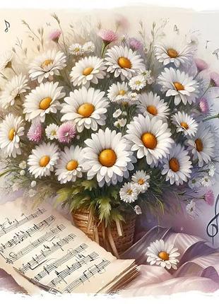 Алмазна мозаїка "go to art" /187078/ "пісня про кохання" 30*40см на підрамнику