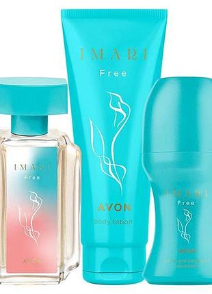Набір для жінок imari free avon, 50 мл