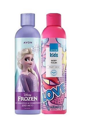 Детский парфюмерно-косметический набор для юной принцессы avon disney frozen kids floral fruity набор для