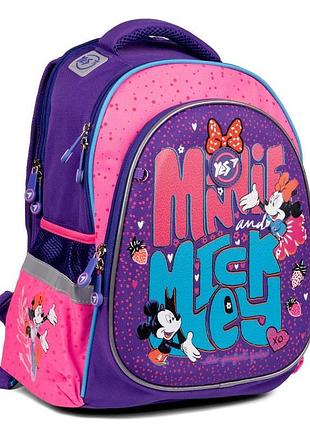 Рюкзак каркасний "yes" /558293/ s-74 "minnie mouse", рожевий/фіолетовий (1/14)