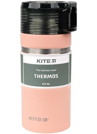 Термос "kite" /k21-320-01/ kite 473 мл., персиковий (1/36)