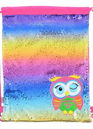 Сумка-мешок "yes" /555513/ db-11 owl, 45*35 (1/48)