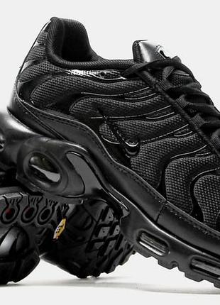 Кроссовки мужские nike air max plus triple black 604133-050 (оригинал)