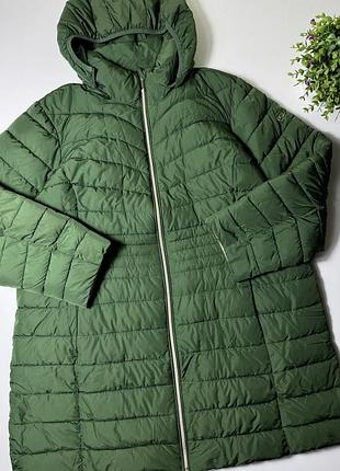 Куртка жіноча michael kors стьобана зелена 3xl