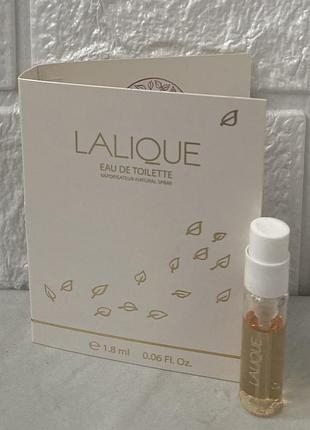 Lalique de lalique 1,8 мл пробник женской туалетной воды