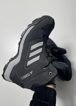 Чоботи дитячі adidas terrex чорні, розмір 37,5, устілка 24 см