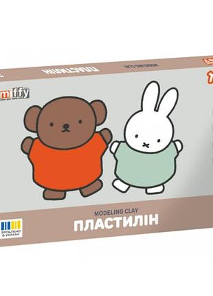 Пластилин 24 кол. 480г "yes" /540722/ "miffy" (1/14)
