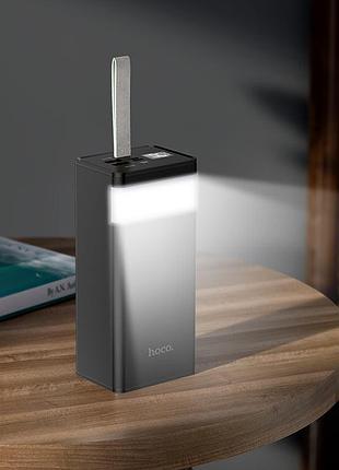 Оригінал power bank hoco j86 40000 mah pd20w+22.5w чорний