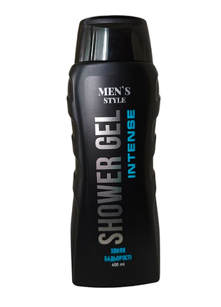 Гель для душу чоловічий aromat men's style intense хвиля бадьорості 400 мл