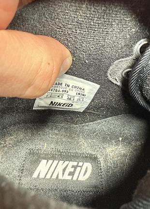 Крутые черные кроссовки nike air force 8