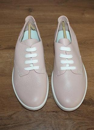Оригинальные кожаные кеды ecco leisure, 36 размер