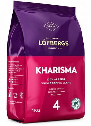 Кофе в зернах löfbergs kharisma 1 кг, 100% арабика