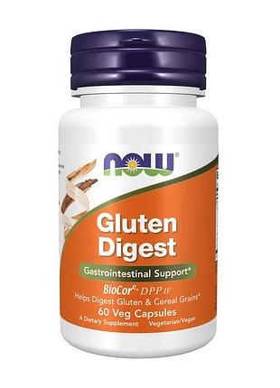 Ферменты для переваривания глютена biocore dpp iv now gluten digest 60 вегетарианских капсул