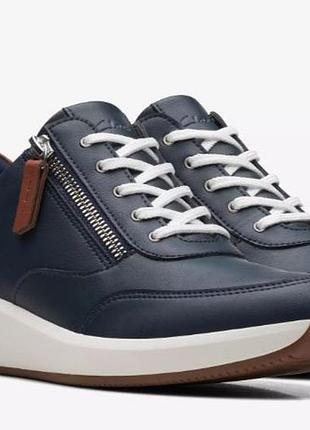 Р.37.5 clarks женские кожаные слипоны ориинал