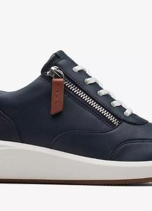 Р.37.5 clarks женские кожаные слипоны ориинал