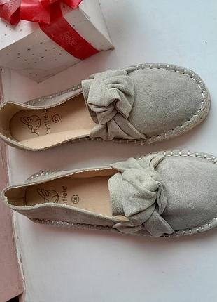 Туфли замша 39-40р 2