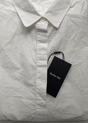 Жіноча біла сорочка massimo dutti 7