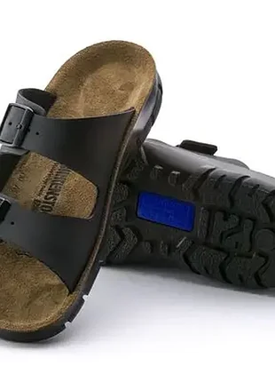 Шкіряні ортопедичні шльопанці birkenstock (оригінал, німеччина)
