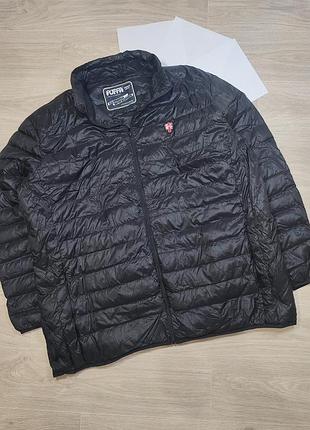 Легкий чоловічий пуховик puffa. розмір 4xl.