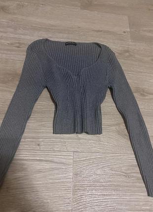 Укорочена кофтинка жіноча shein