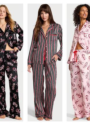 Піжама victorias secret сатинова атласна