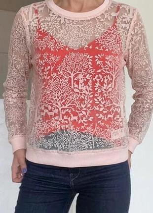 ​🌸 ніжна прозора кофточка h&m divided, розмір м
