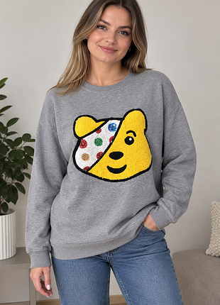 Світшот george «pudsey bear» children in need лімітована серія, розмір l